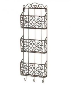 Home Locomotion Vintage Charm Triple Wall Rack