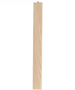 Waddell Manufacturing Company Waddell 2678 1.63 x 1.63 in. Ash Parsons Table Leg - Sanded Finish