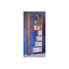 Wood Shed 705- Bookcase Solid Oak 7 Row Dowel Book Rack