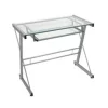 Walker Edison Furniture Co Walker Edison Furniture D31S29 Solo Desk - Silver
