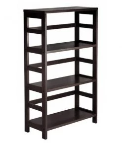 Winsome Trading 92425 Leo Shelf - Storage Book 3-Tier Wide