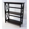 Yu Shan CO USA Ltd 324-33 Montego 3 tier Bookcase Espresso