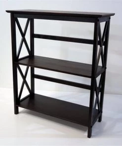 Yu Shan CO USA Ltd 324-33 Montego 3 tier Bookcase Espresso