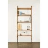 Nuevo Hard Fumed Oak Theo Shelving Unit