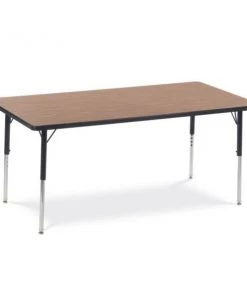 Virco 4000 Series Activity Table, 30"X60" Laminate Top, Low Legs for Preschool, 2nd Grade