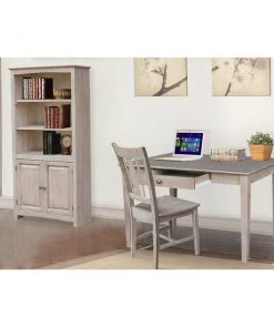 International Concepts 30 W, 26 H, Washed Gray Taupe, Hardwood