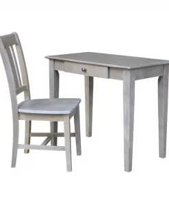 International Concepts 30 W, 20 H, Washed Gray Taupe, Hardwood