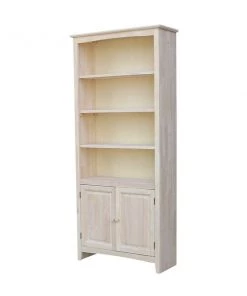 International Concepts Shaker Bookcase, 72"H, Ready to Finish