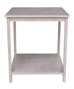 International Concepts 30 W, 26 H, Washed Gray Taupe, Hardwood