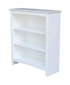International Concepts Shaker Bookcase, 36"H, White