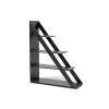 Baxton Studio Psinta Dark Brown Modern Shelving Unit