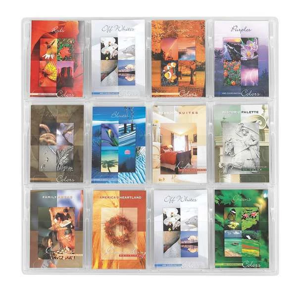 Safco Booklet Display, 12-Pocket