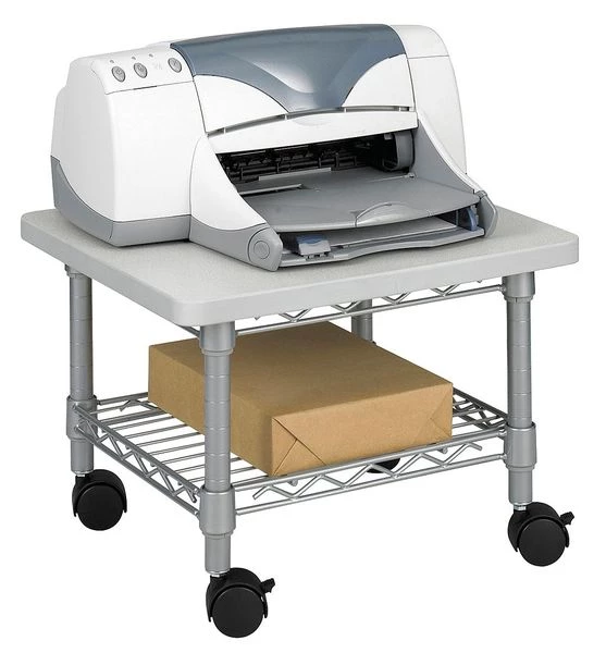 Safco Underdesk Printer/Fax Stand, Gray