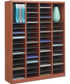 Safco Literature Organizer, 60 Compartment