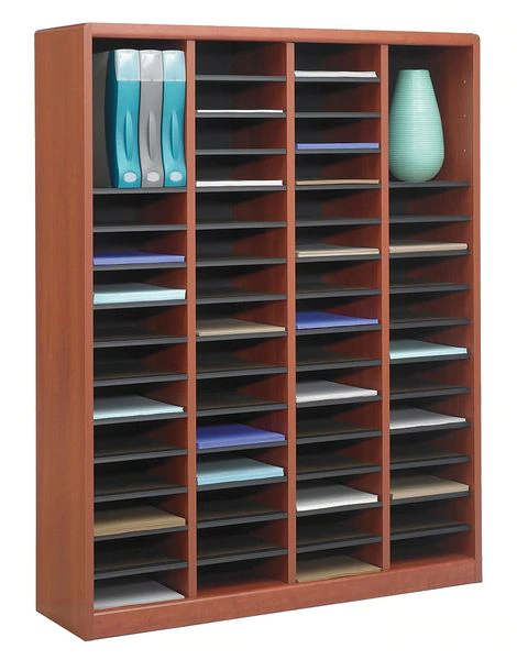 Safco Literature Organizer, 60 Compartment