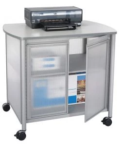 Safco Deluxe Machine Stand, Gray
