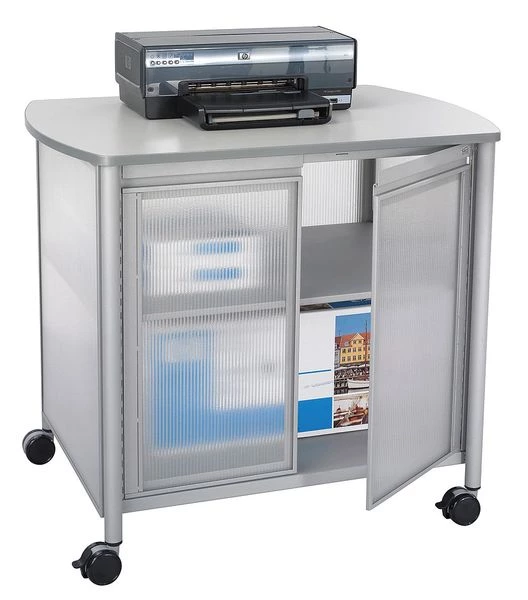 Safco Deluxe Machine Stand, Gray