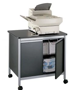 Safco Deluxe Machine Stand, Gray