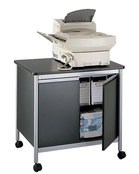 Safco Deluxe Machine Stand, Gray