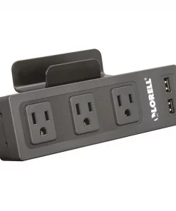 Lorell Desktop ACPower Center, Desk Mountable