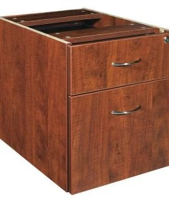 15-1/2" W Lorell Contemporary Furniture, Laminate, Cherry