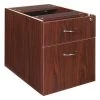 15-1/2" W Lorell Contemporary Furniture, Laminate, Mahogany