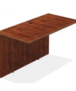 Lorell 24" D, 48" W, 30" H, Cherry, Laminate