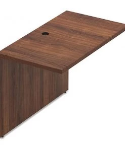 Lorell 23.6" D, 41.4" W, 30" H, Mahogany, P2 Particleboard