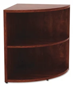 Lorell Book Rack, 23.6" W, 29-1/2" H, Cherry, Laminate Polyvinyl Chloride (PVC)