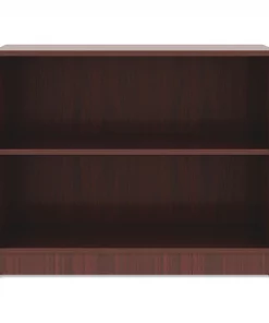 Lorell Mahogany Laminate Bookcase
