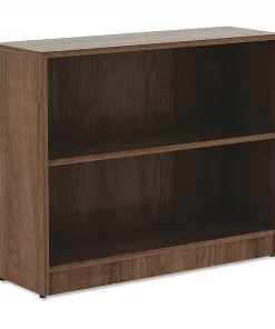 Lorell Walnut Laminate Bookcase