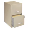 Lorell 14.3" W 2 Drawer Soho 18" 2-Drawer File Cabinets, Putty, Putty