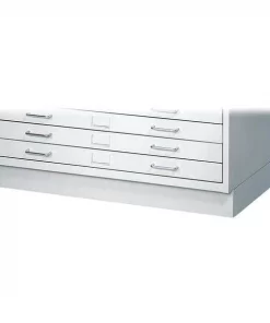 Safco 40-1/4" W Low Base for Flat File Small, Light Gray