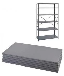 Safco Industrial 6 Shelf Pack, 36X24