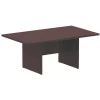 Alera Rectangle Conference Table, 70.78" X 41.38" X 29.5", Mahogany Top, Woodgrain Laminate