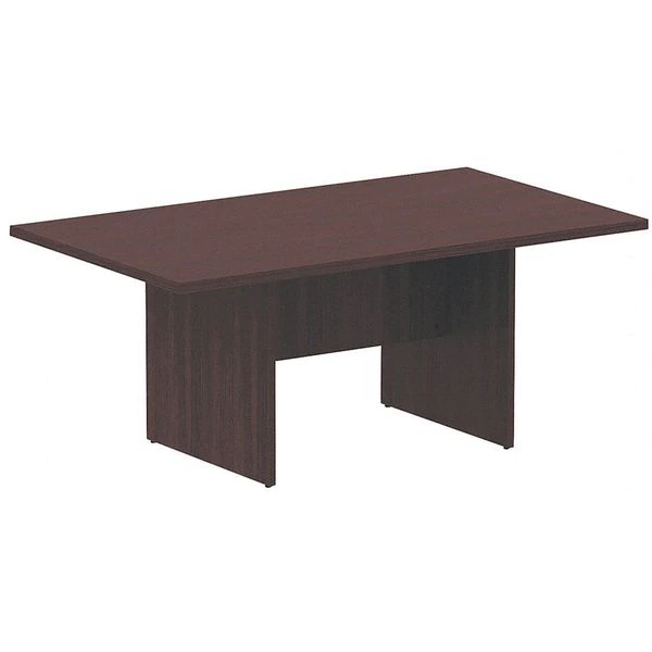 Alera Rectangle Conference Table, 70.78" X 41.38" X 29.5", Mahogany Top, Woodgrain Laminate