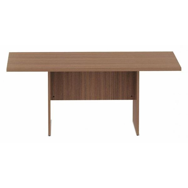 Alera Rectangle Conference Table, 70.78" X 41.38" X 29.5", Modern Walnut Top, Woodgrain Laminate