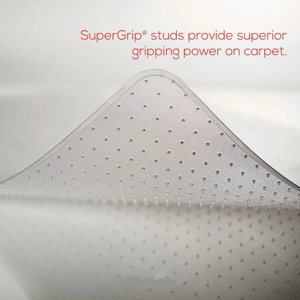 Zoro Select Chair Mat, Traditional Lip, 36 x 48 In. - Image 4