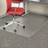 Zoro Select Chair Mat, Traditional Lip, 36 x 48 In.