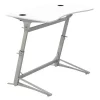 Safco Products Standing Desk, 31-3/4" D, 47-1/4" W, 36" to 42" H, White