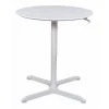 Luxor Pneumatic Adj. Table, 36" H, Round