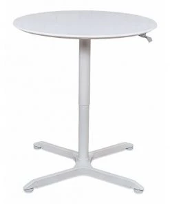 Luxor Pneumatic Adj. Table, 36" H, Round