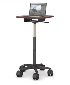 Afc Industries Adjustable Wood Laminated Laptop Cart