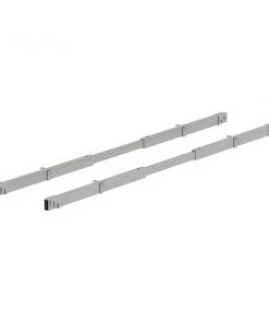 Lorell Tabletop Crossbar, 67" W, Silver