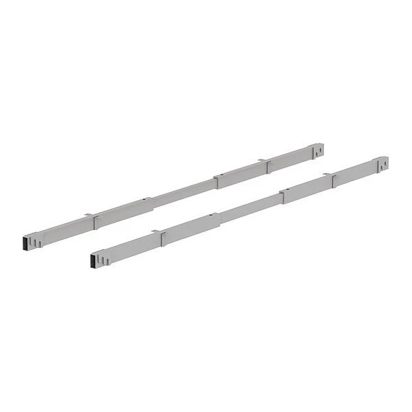 Lorell Tabletop Crossbar, 67" W, Silver