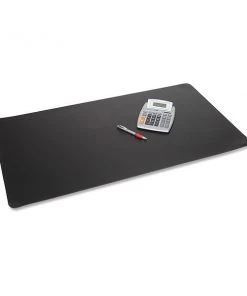 Artistic Writing Pad Desk Mat, 20" D, 36" W, 1" H, Black, Anti Skid Foam