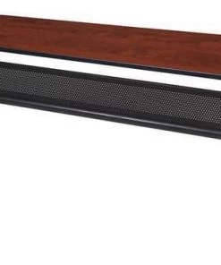 Regency Rectangle Training Table, 72" X 72" X 29", Laminated Melamine Top, Cherry