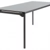 Iceberg Rectangle Maxx Legroomâ„¢ Wood Folding Table, Gray - 30" x 72", 30" W, 72" L, 29.5" H, Grey
