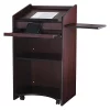 Oklahoma Sound Floor Lectern w/Two Shelves