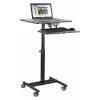 Oklahoma Sound Adjustable Desk, 20.75" D, 26" W, 27.75" to 44.5" H, Gray Nebula
